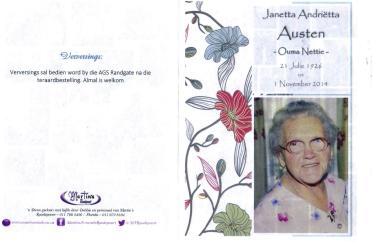 AUSTEN-Janetta-Andrietta-1926-2014-F