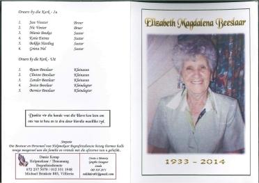 BEESLAAR-Elizabeth-Magdalena-1933-2014-F