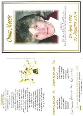 BEKKER-Gertuida-nee-Reyneke-Nn-Mossie-1930-2014-F