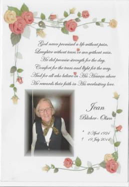 BLICHER.OLSEN-Surnames-Vanne
