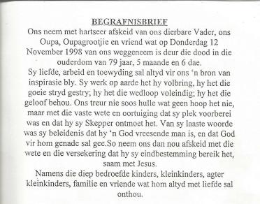 BOSHOFF-Bossie-1919-1998-M-98