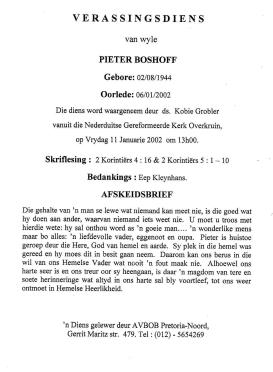 BOSHOFF-Pieter-1944-2002-M