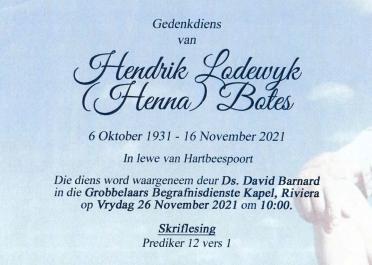 BOTES-Hendrik-Lodewyk-Nn-Henna-1931-2021-M_99