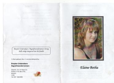 BOTHA-Elaine-1992-2009-F