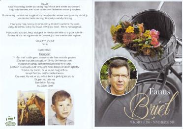BRIEL-Stephanus-Johannes-Nn-Fanus-1964-2018-M