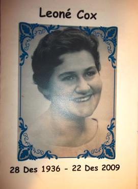COX-Leonè-nee-DuToit-1936-2009-F