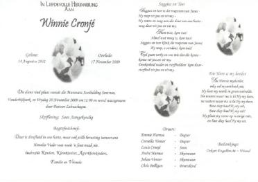 CRONJE---CRONJÈ---CRONJÉ-Surnames-Vanne