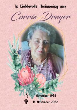 DREYER-Corrie-1938-2022-F