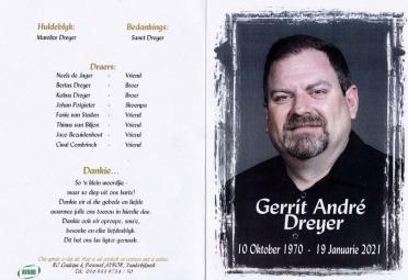 DREYER-Gerrit-André-1970-2021-M