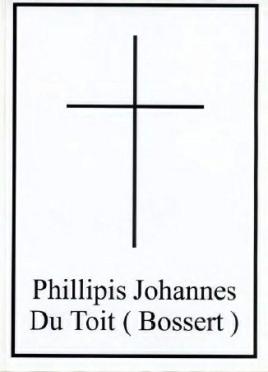 DuTOIT.BOSSERT-Surnames-Vanne