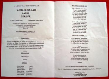 GERBER-Anna-Susarah-Nn-Ann-1916-2002-F