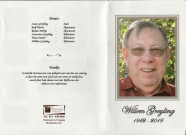 GREYLING-Willem-Sternberg-Nn-Willem-1942-2019-M