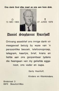 HAARHOFF-Daniel-Stephanus-1903-1979-M_99