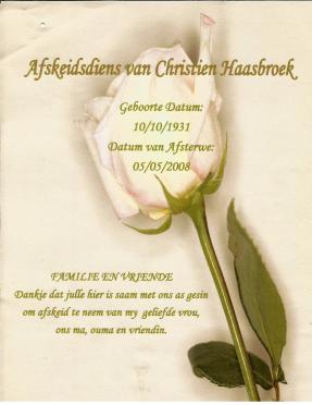 HAASBROEK-Christien-1931-2008-F