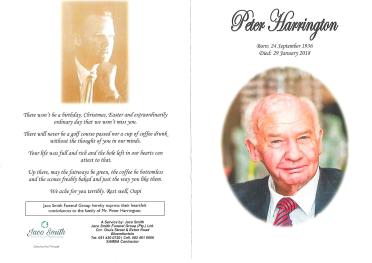 HARRINGTON-Peter-Holman-1936-2018-M
