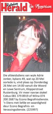 JONKER-Adrie-1974-2022-F