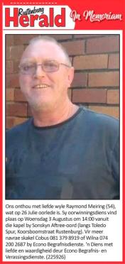 MEIRING-Raymond-1968-2022-M