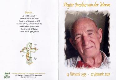 MERWE-VAN-DER-Heyter-Jacobus-1935-2020-M