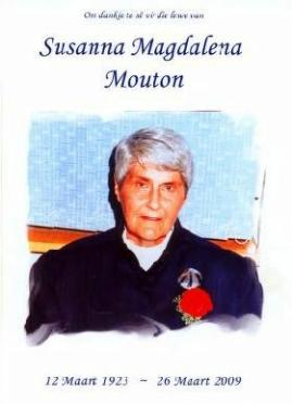 MOUTON-Susanna-Magdalena-1923-2009-F