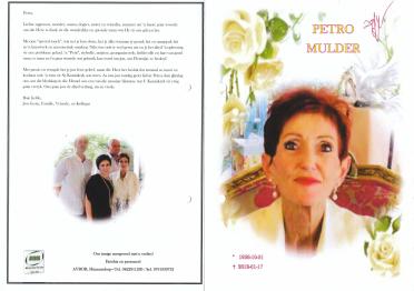 MULDER-Petro-1956-2018-F