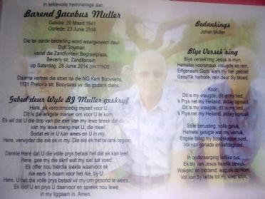 MULLER-Barend-Jacobus-1941-2014-M