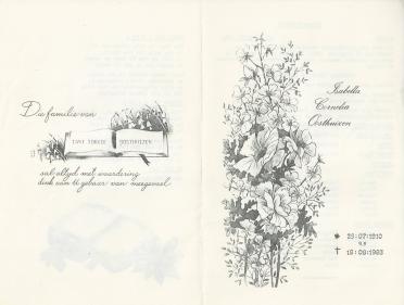 OOSTHUIZEN-Isabella-Cornelia-Nn-Tokkie-1910-1983-F