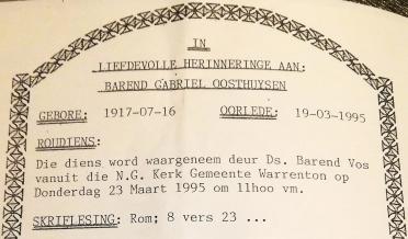 OOSTHUYSEN-Barend-Gabriel-1917-1995-M_99