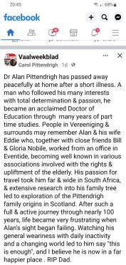 PITTENDRIGH-Surnames-Vanne