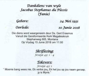 PLESSIS-DU-Jacobus-Stephanus-Nn-Fanie-1931-2018-M-95