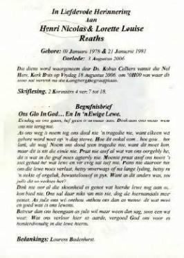 REATHS-Henri-Nicolas-Nn-Nicky-1978-2006-M_2---REATHS-Lorette-Louise-Nn-Lollie-1981-2006-F_2