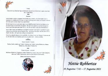 ROBBERTZE-Hester-Gerbrecht-Nn-Hettie-nee-Pretorius-1942-2021-F