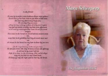 SCHEEPERS-Johanna-Maria-Cocüa-Nn-Maria-1930-2005-F