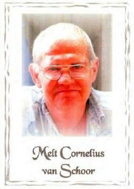 SCHOOR-VAN-Melt-Cornelius-1945-2009-M_99