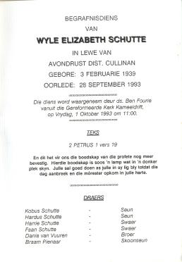 SCHUTTE-Elizabeth-1939-1993-F