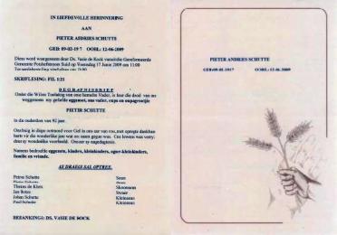SCHUTTE-Pieter-Andries-Nn-Pieter-1917-2009-M