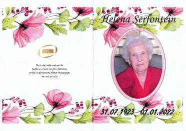 SERFONTEIN-Helena-1923-2022-F