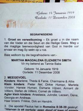 SMITH-Martha-Magdalena-Elizabeth-Nn-Babs-1919-2008-F