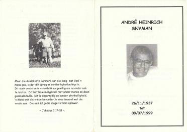 SNYMAN-André-Heinrich-1937-1999-M