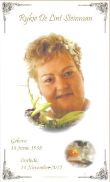 STEINMAN-Rykie-DeLint-Nn-Rykie-nee-Jacobs-1958-2012-F