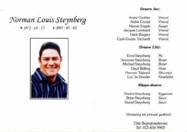 STEYNBERG-Norman-Louis-1972-2005-M