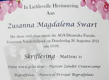 SWART-Zusanna-Magdalena-Nn-Zusette-1970-2021-F_99