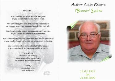 SYDOW-Andrew-Austin-Osborne-Nn-Bonnie-1937-2009-M-1