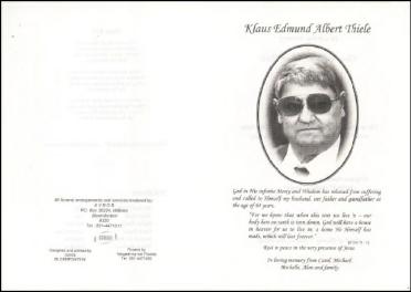 THIELE-Klaus-Edmund-Albert-1941-2006-GGSA.NoordWesVersameling-M