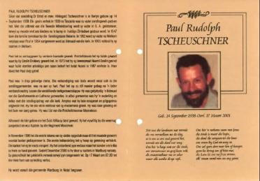 TSCHEUSCHNER-Paul-Rudolph-Nn-Paul-1938-2001-GGSA.NoordWesVersameling-M