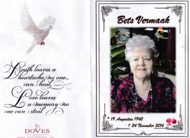 VERMAAK-Elizabeth-Christina-Nn-Bets-1942-2016-F