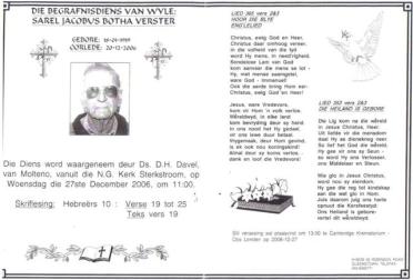 VERSTER-Sarel-Jacobus-Botha-1919-2006-GGSA.NoordWesVersameling-M
