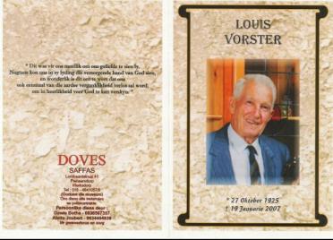VORSTER-Louis-Alwyn-Nn-Louis-1925-2007-M