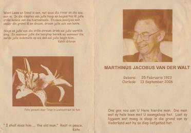 WALT-VAN-DER-Marthinus-Jacobus-1923-2006-GGSA.NoordWesVersameling-M