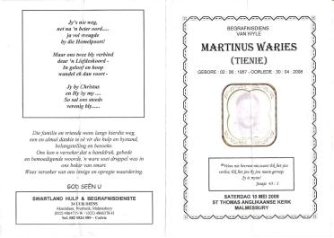 WARIES-Surnames-Vanne