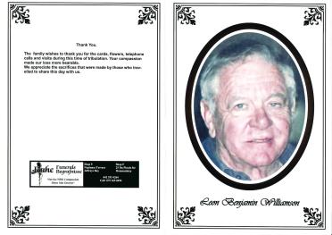 WILLIAMSON-Leon-Benjamin-1935-2013-M